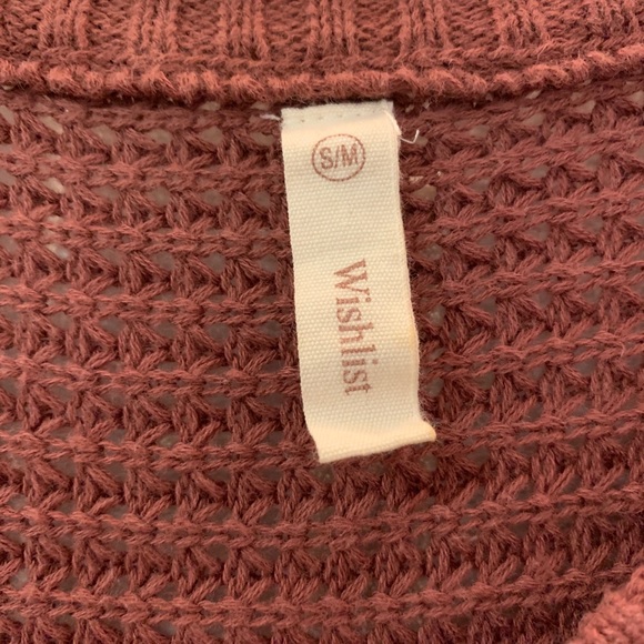 Hope’s burgundy flowy sweater - Picture 4 of 9